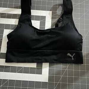 Adidas Women's Black Sports Bra with Logo